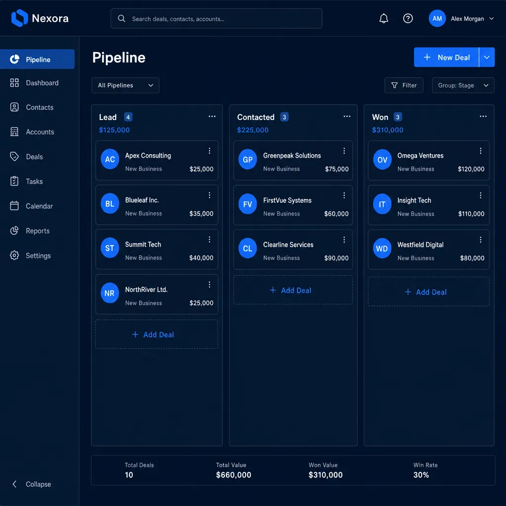 API integration development screen example built by Next Level Apps